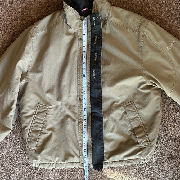 Vintage 90s Pacific Trail Outdoor Wear Men’s Jacket Size Large Brown Fleece Line - Picture 9 of 12